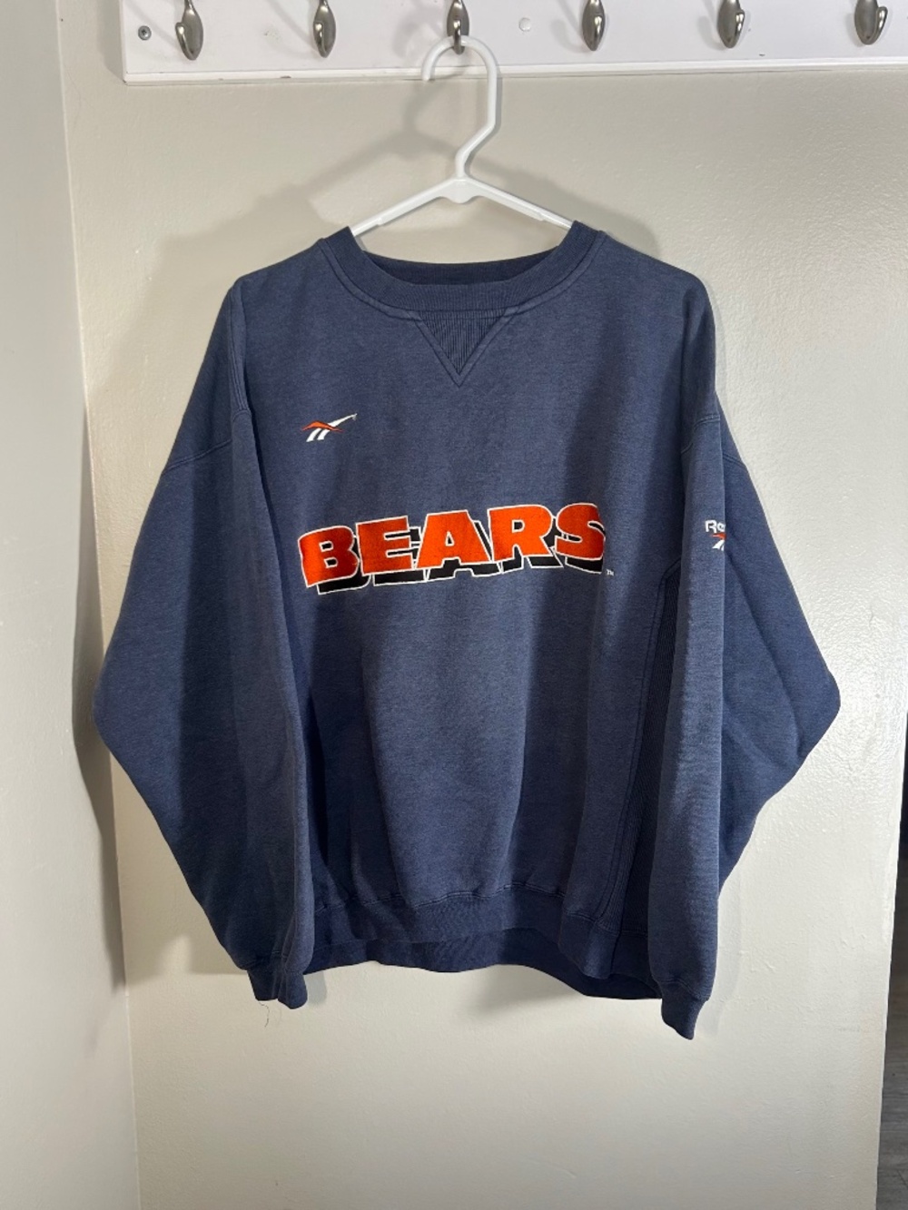 Vtg Reebok NFL Chicago Bears Crewneck Men’s Size M